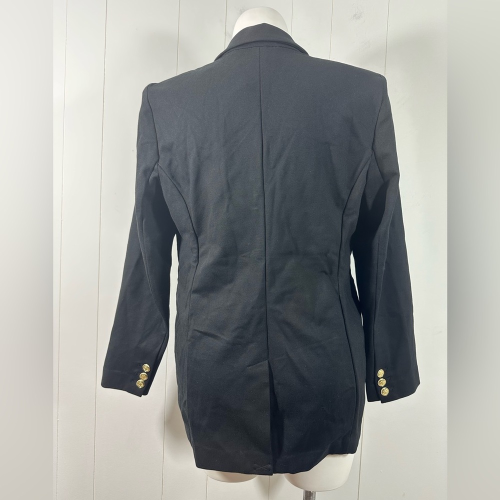 NWT Chicos Women’s Black Ponte Blazer Jacket  Career Size 2/US 12 - Picture 4 of 11
